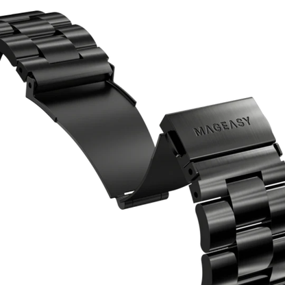 MagEasy - سوار ساعة آبل ستانلس ستيل نبيل