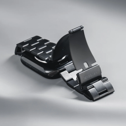 MagEasy - سوار ساعة آبل ستانلس ستيل نبيل