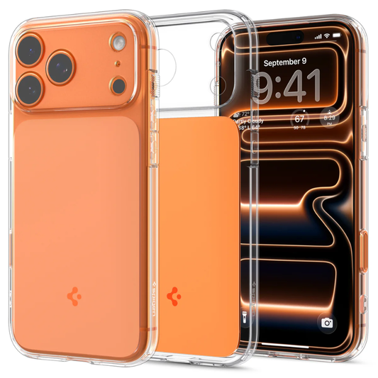 Spigen - iPhone 17 Pro/Max Crystal Clear MagSafe Case