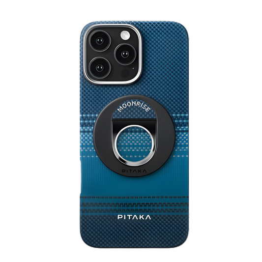 بيتيكا - حافظة ومقبض من ألياف الأراميد المنسوجة لهاتف آيفون 16 برو ماكس