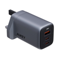 Aukey - 67W 3-Port Wall Charger