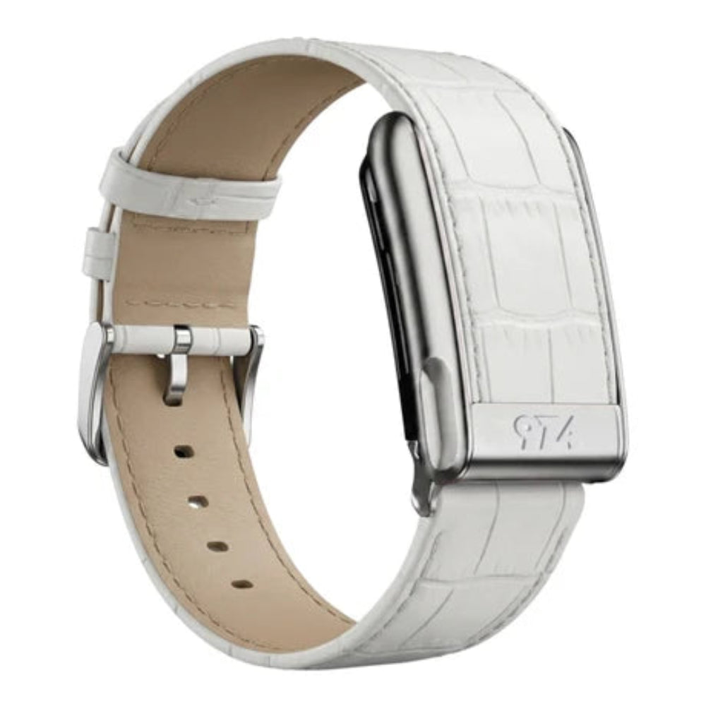 سوار جلد بنقشة التمساح لجهاز WHOOP 5.0 و MG — أناقة فاخرة وملمس جلدي مميز | Croc-Embossed Leather Strap for WHOOP 5.0/MG — Luxury Elegance with a Distinctive Leather Texture.
