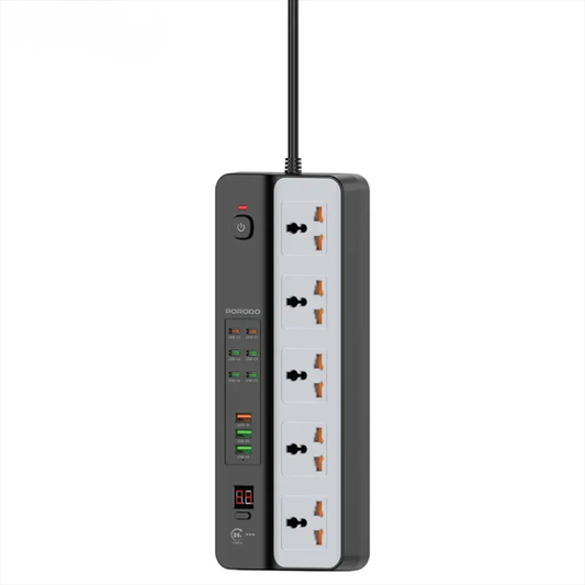 بورودو - مشترك كهرباء 3000 واط ومنافذ USB (خمسة منافذ تيار متردد)