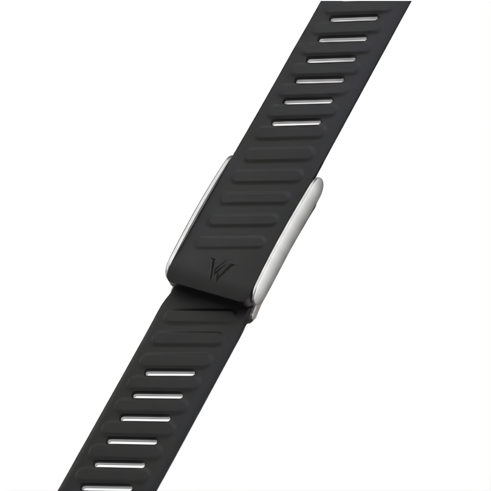 Wizard Whoop Silicone Band for WHOOP One & Peak, Premium Flexible Replacement Wrist Strap, Soft Comfortable Sweat-Resistant Silicone Fitness Band with Secure Adjustable Fit for Sports, Training & Everyday Active Use | سوار Wizard السيليكوني لـ WHOOP One وPeak، حزام بديل مرن وفاخر للمعصم، مصنوع من السيليكون الناعم والمريح والمقاوم للعرق، قابل للتعديل مع تثبيت آمن للرياضة والتمارين والاستخدام اليومي