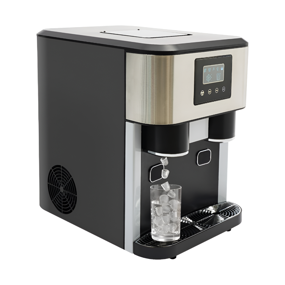 Ice Crusher & Ice Cube Maker Machine