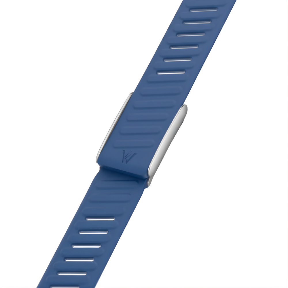 Wizard Whoop Silicone Band for WHOOP One & Peak, Premium Flexible Replacement Wrist Strap, Soft Comfortable Sweat-Resistant Silicone Fitness Band with Secure Adjustable Fit for Sports, Training & Everyday Active Use | سوار Wizard السيليكوني لـ WHOOP One وPeak، حزام بديل مرن وفاخر للمعصم، مصنوع من السيليكون الناعم والمريح والمقاوم للعرق، قابل للتعديل مع تثبيت آمن للرياضة والتمارين والاستخدام اليومي
