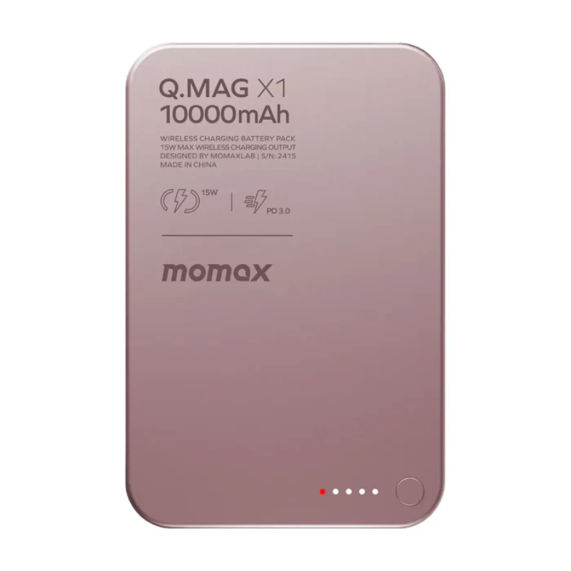 Momax - 15W Magnetic Power Bank (10000mAh)