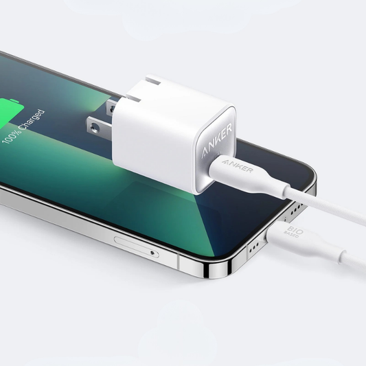 أنكر - شاحن GaN بقوة 30 واط بمنفذ USB-C