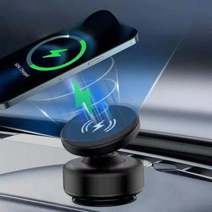 ويزارد - ستاند شاحن سيارة لاسلكي بقوة 15 واط