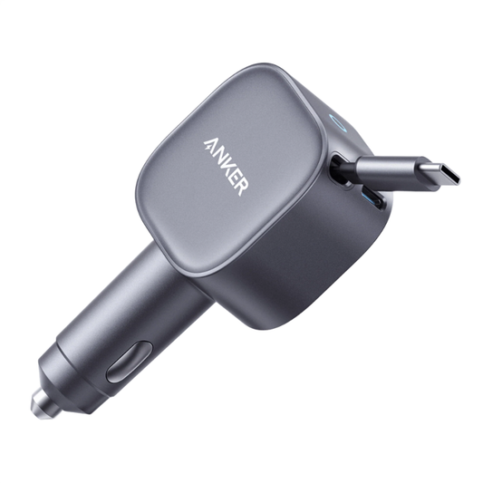 Anker - شاحن سيارة مدمج USB-C بقوة 75 وات
