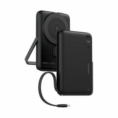 Porodo - 20W Power Bank USB-C Cable & Stand (10000mAh)