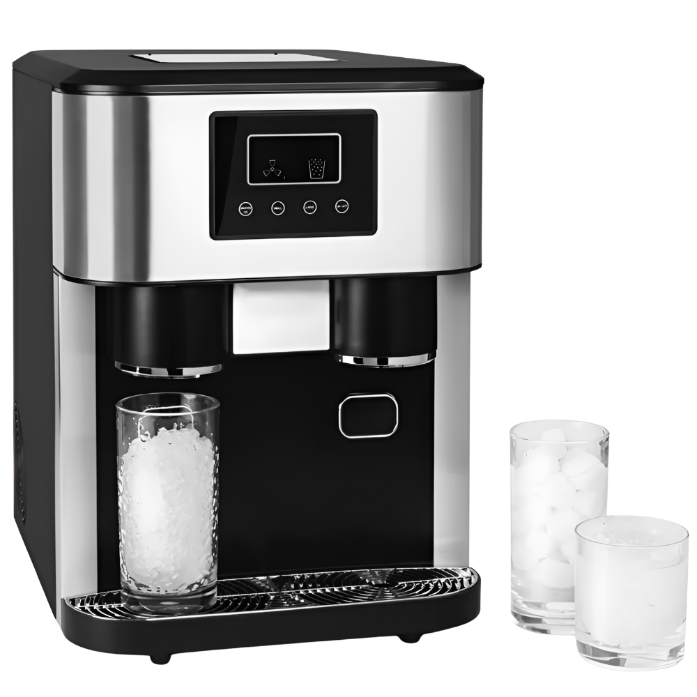 Ice Crusher & Ice Cube Maker Machine