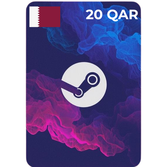 Digital Card - 20 QAR Steam Qatar Wallet Store