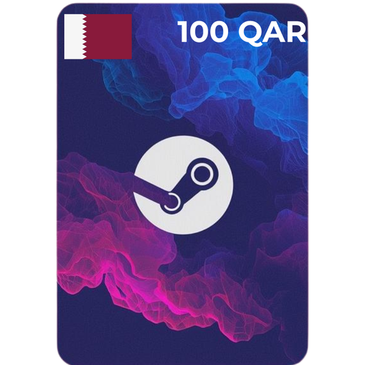 Digital Card - 100 QAR Steam Qatar Wallet Store