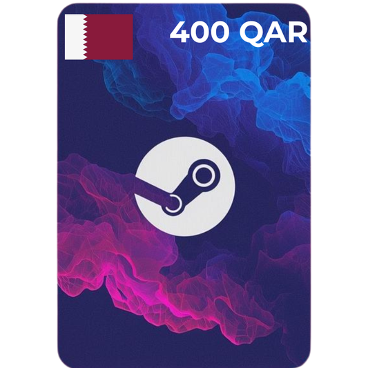 Digital Card - 400 QAR Steam Qatar Wallet Store