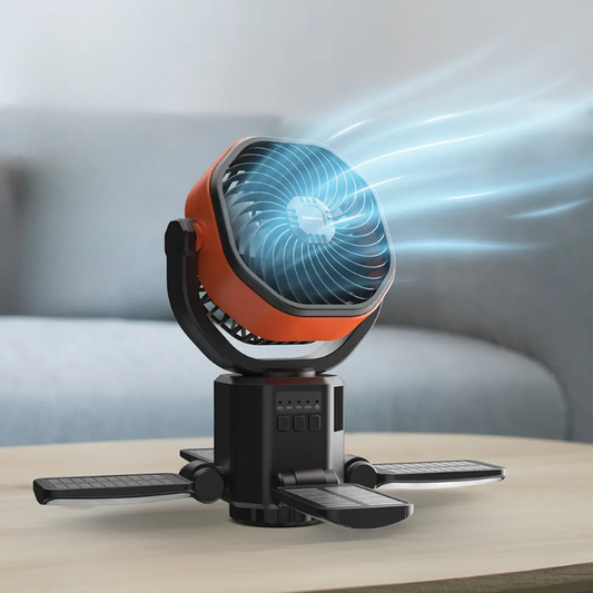 بورودو - مروحة شمسية خارجية تعمل بالطاقة الشمسية