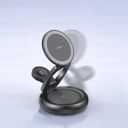 Xundd - 15W Foldable 3-in-1 Wireless Charger