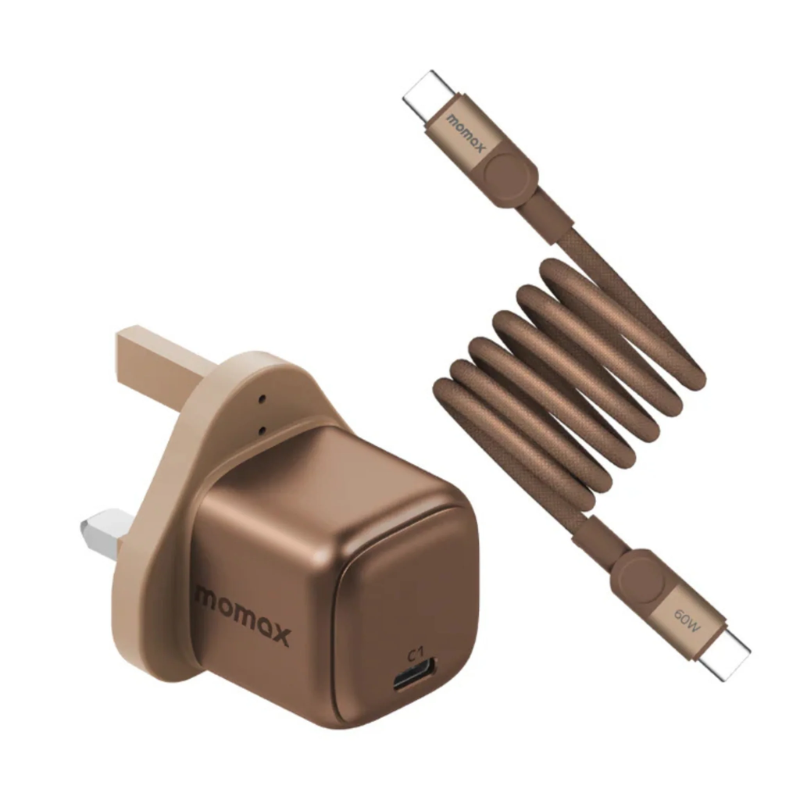 موماكس - كابل مغناطيسي من نوع USB-C إلى USB-C (طول 1 متر)
