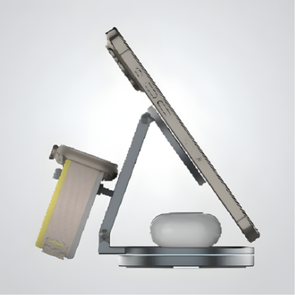 Porodo - 15W Wireless Charger & Rotating Base