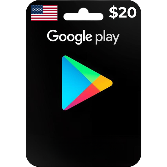 Digital Card - $20 Google Play USA Store
