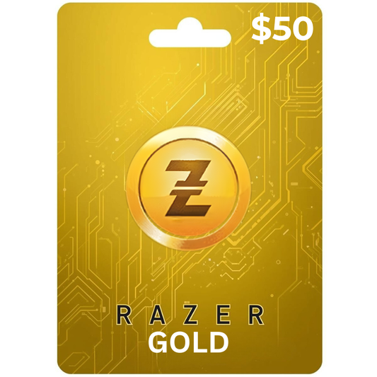 Digital Card - $50 Global Razer Gold