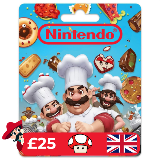 Digital Card - £25 Nintendo UK eShop