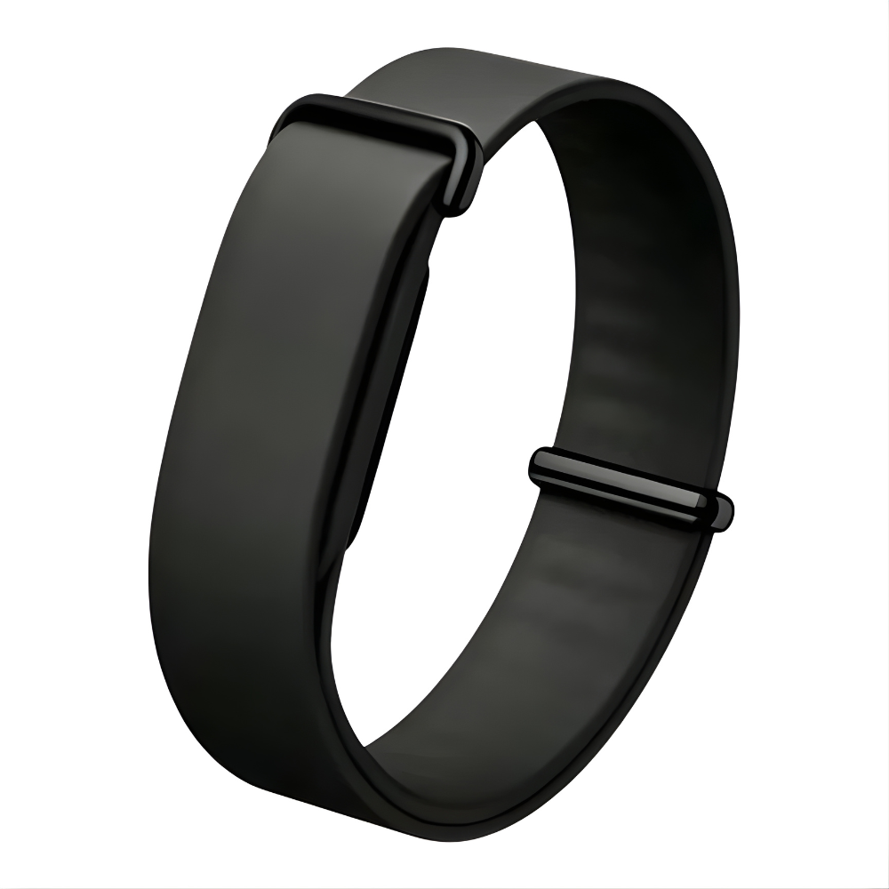 Wizard Google Fitbit Air Silicone Band, Premium Flexible Replacement Wrist Strap for Fitbit Air, Soft Comfortable Sweat-Resistant Silicone Watch Band with Adjustable Secure Fit for Everyday Sports & Active Use | سوار Wizard السيليكوني لـ Google Fitbit Air، حزام بديل مرن وفاخر للمعصم، مصنوع من السيليكون الناعم والمريح والمقاوم للعرق، قابل للتعديل بثبات آمن للاستخدام اليومي والرياضة