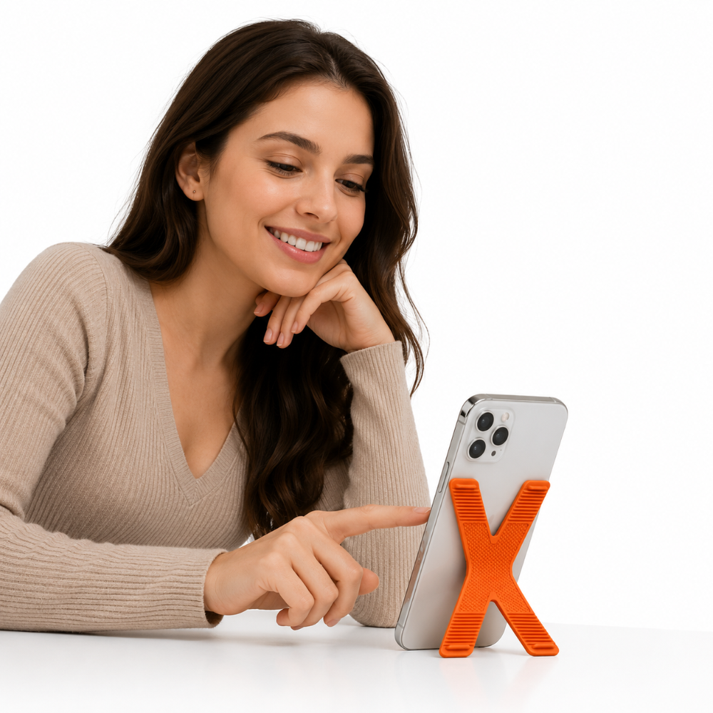 Bendable X-Shape Phone Stand