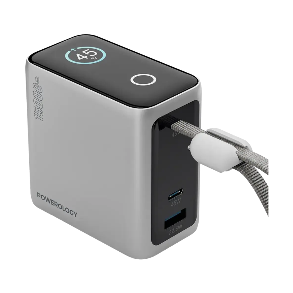 Powerology - 45W mini Power Bank (15,000mAh)