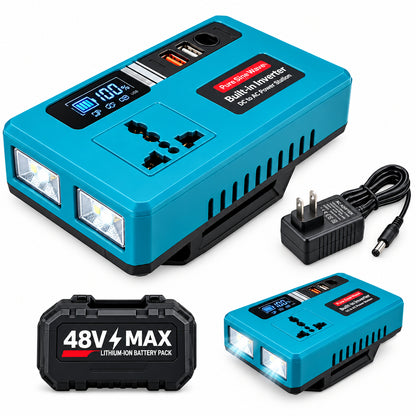 TOBI - 220V Battery Inverter with USB & LED