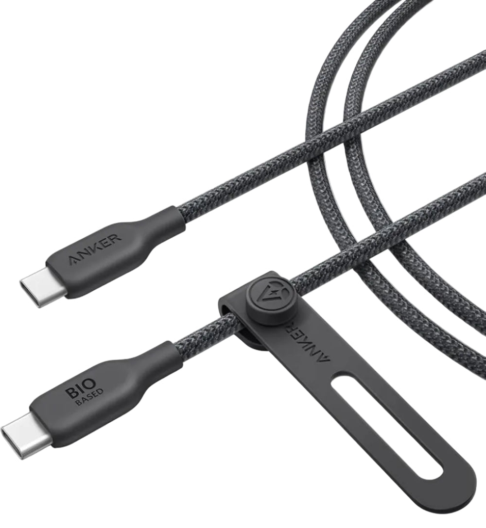 Anker USB-C Cable – 240W Bio-Braided (Pack of 2)