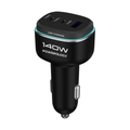 Powerology - 140W Triple-Port Car Charger