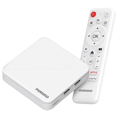 Porodo - Android 14 TV Box Ultra HD