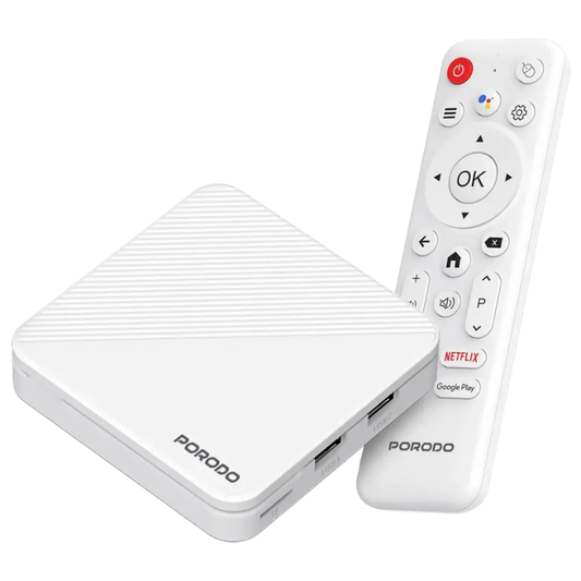 Porodo - Android 14 TV Box Ultra HD