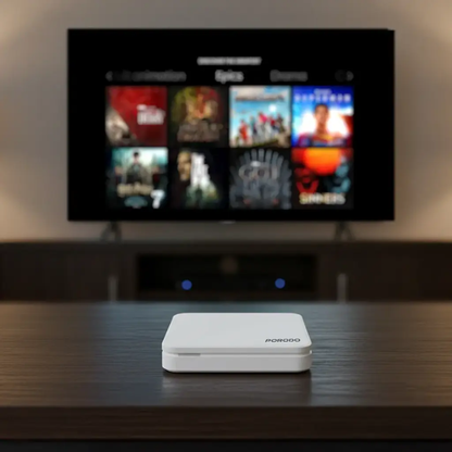 Porodo - Android 14 TV Box Ultra HD