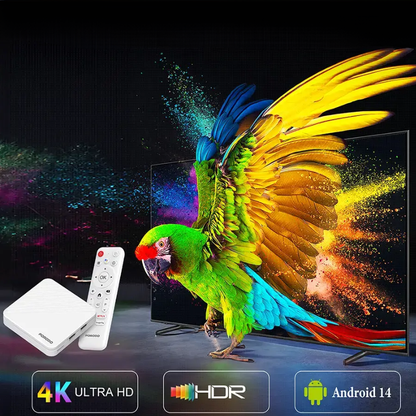 Porodo - Android 14 TV Box Ultra HD