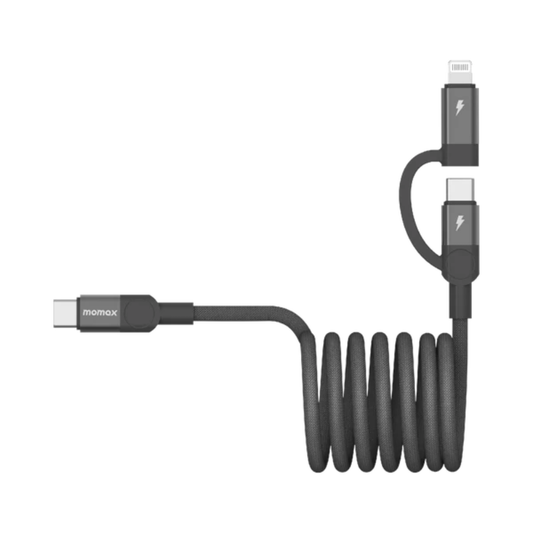 Momax - 60W كابل USB-C إلى USB-C ولايتنينج