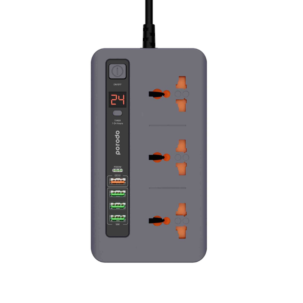 Porodo - 3000W Multi-Port Charging Station