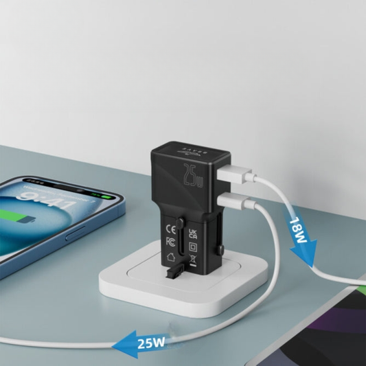 بريف - شاحن سفر بقوة 25 واط