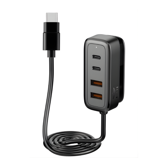 Brave - 60W 4-Port Car Charger Hub