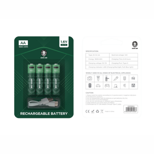 Green Lion -  Rechargeable Battery