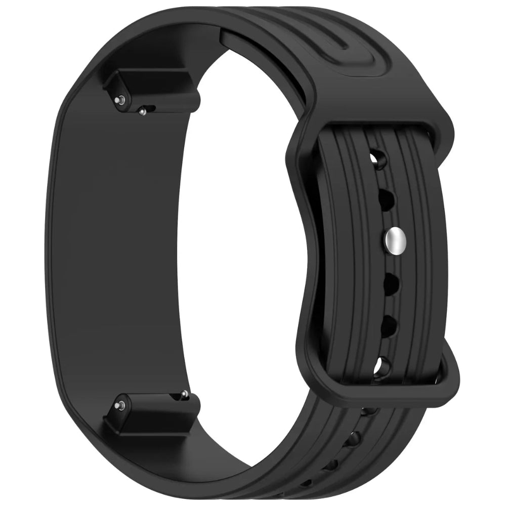سوار بديل مريح وقابل للتعديل لساعة Garmin CIRQA — مصنوع من السيليكون الناعم اللطيف على البشرة لراحة تدوم طوال اليوم | Comfortable Adjustable Replacement Strap for Garmin CIRQA — Made from Soft, Skin-Friendly Silicone for All-Day Comfort.
