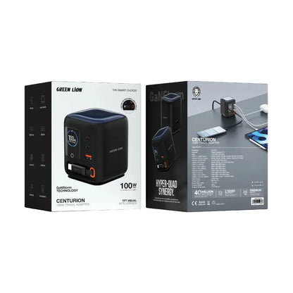 Green Lion - 100W GaN Travel Adapter
