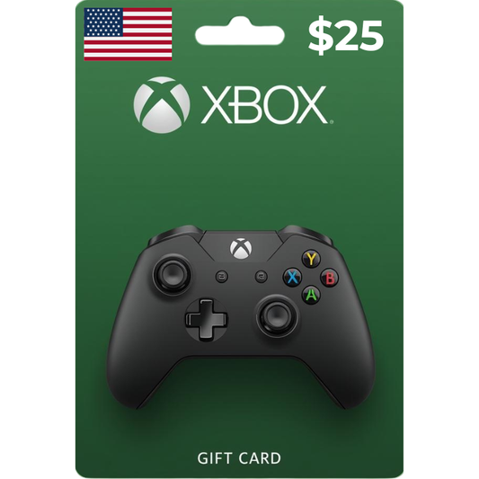 Digital Card - $25 Xbox USD Store