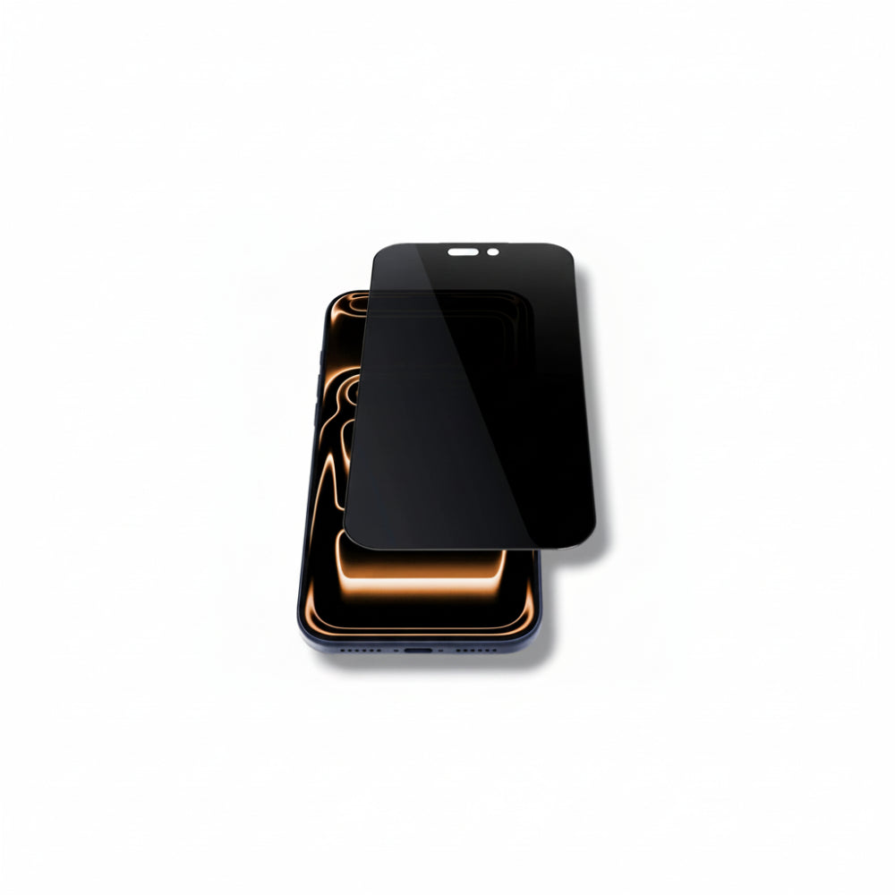 واقي شاشة Wizard زجاج خصوصية 360° لهاتف iPhone 18 Pro و Pro Max — خصوصية كاملة وحماية شاملة للشاشة | Wizard 360° Privacy Glass for iPhone 18 Pro & Pro Max — Full Privacy with Complete Screen Protection.
