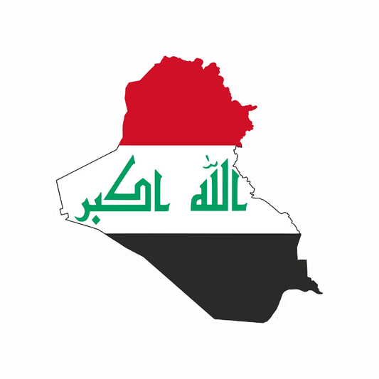 Iraq Map Badge