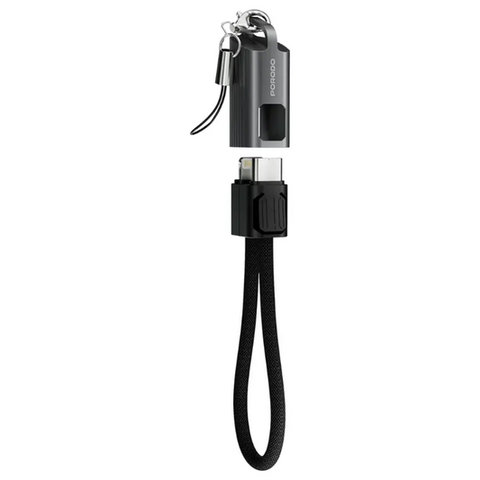 Porodo - 60W Keychain USB-C to Lightning