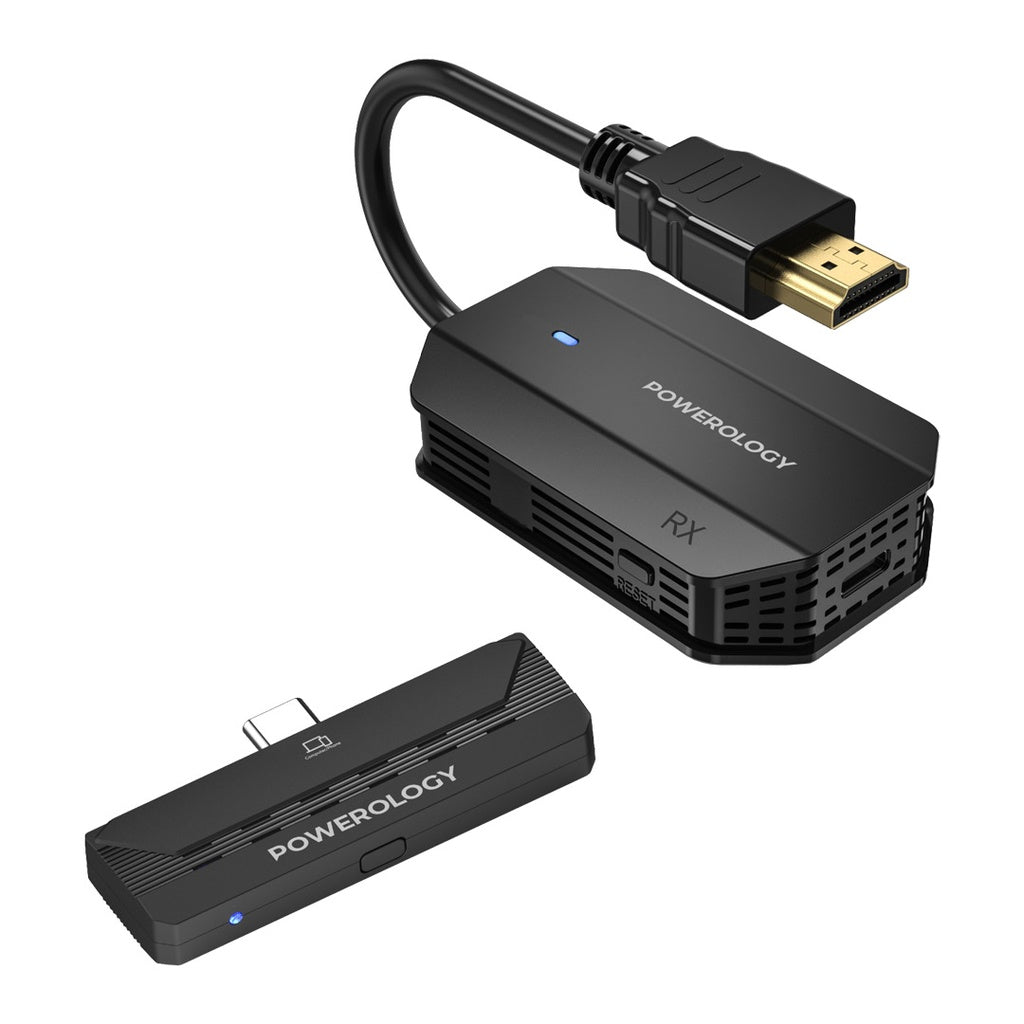 Powerology - Wireless HDMI Type-C Adapter