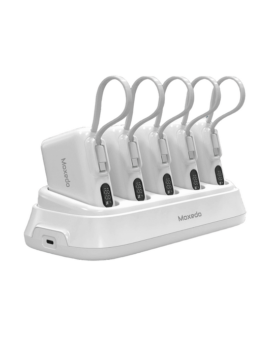 موكسيدو - بنك طاقة 20 واط 5x + قاعدة شحن (10000 مللي أمبير)