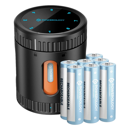 Powerology - Neon Smart Battery Charging